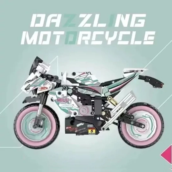 DK Motorcycle Mechanical Series Technic