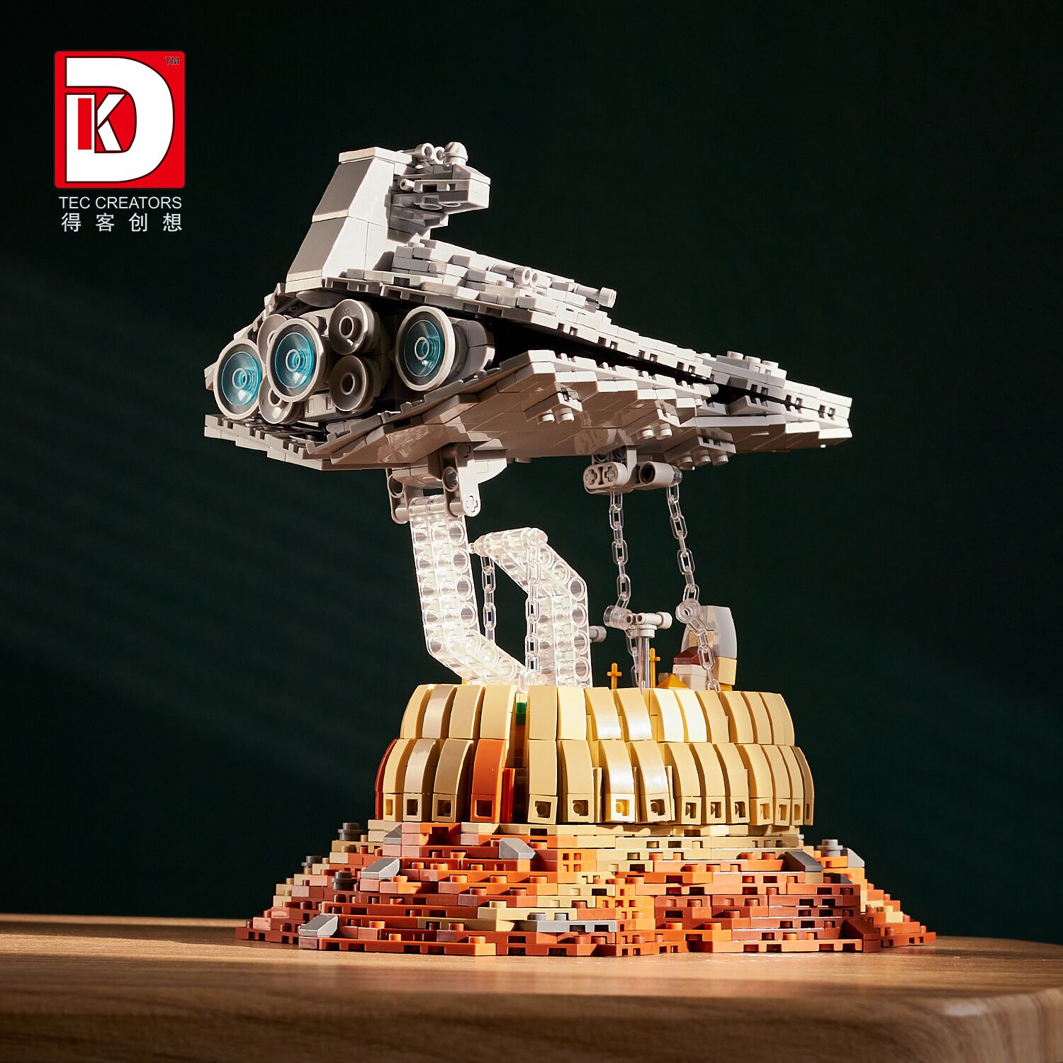 LEGO MOC DK 7010 The Empire Over Jedha City Star Wars Movie