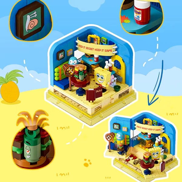[With Original Box] AREA-X Spongebob Good Friend BOX Movie