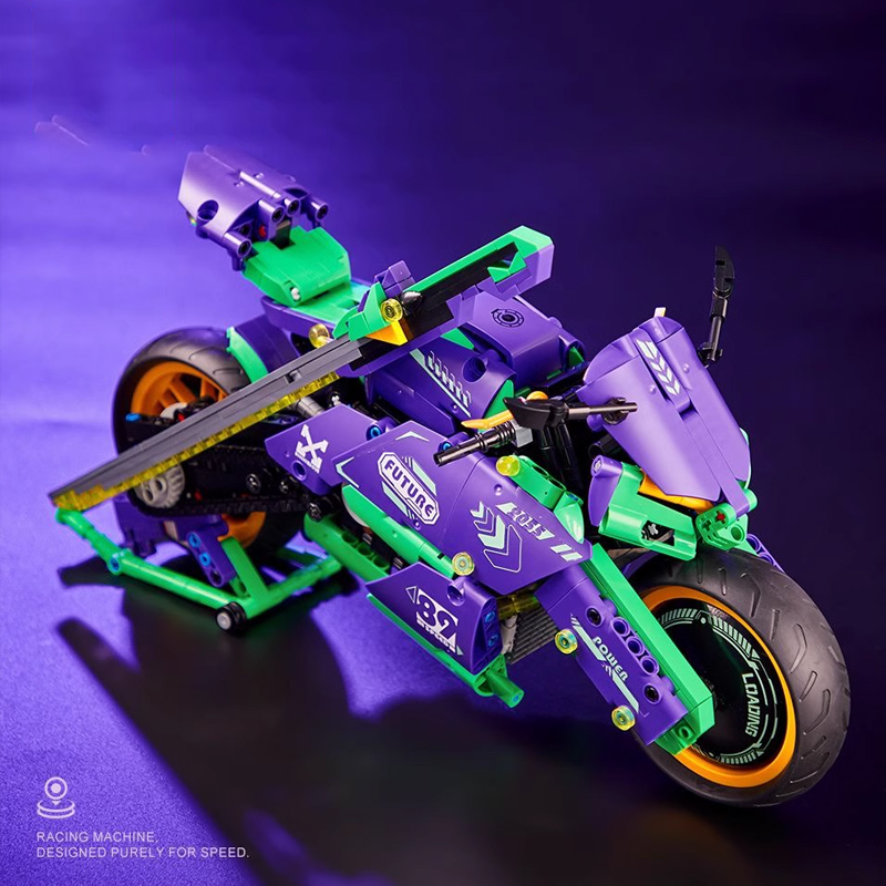 LEGO MOC DK 5008 EVO-01 Motorcycle Technic