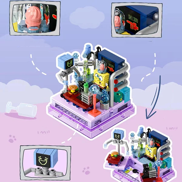 [With Original Box] AREA-X Spongebob Good Friend BOX Movie