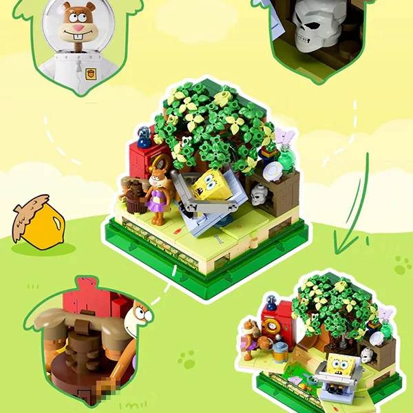 [With Original Box] AREA-X Spongebob Good Friend BOX Movie