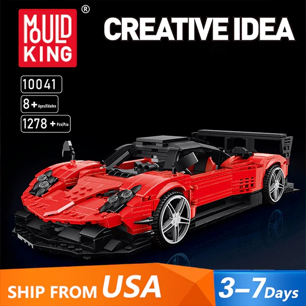 [Pre-sale] MouldKing 10041 Pagani Zonda R Technic US Warehouse Express