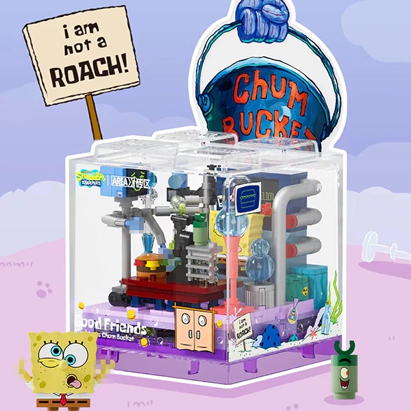 [With Original Box] AREA-X Spongebob Good Friend BOX Movie