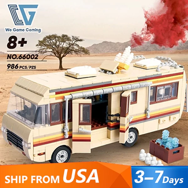 [Pre-sale] WGC 66002 Greenlight Break Bad RV Movie & Game US Warehouse Express