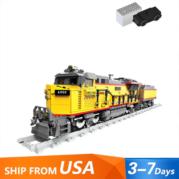[Pre-sale] [With Motor] DK 80019 Internal Combustion Train Technic US Warehouse Express