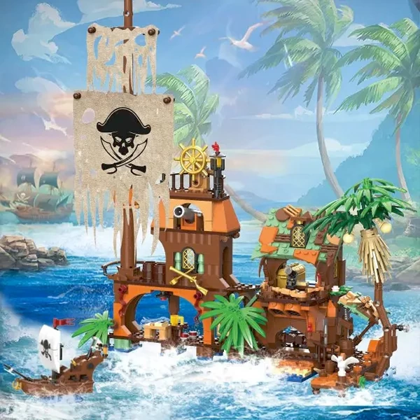[Pre-sale] Free Tribe 31002 Pirte Fortune Harbor Historical