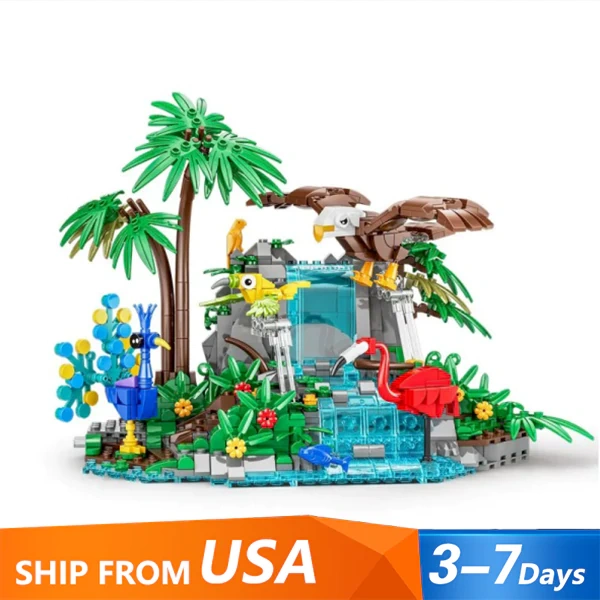 [Pre-sale] DK 6026 Tropical Forest Creator Expert US Warehouse Express