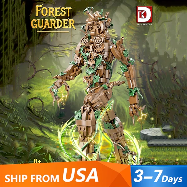 [Pre-sale] DK 6008 The Lord of the Rings Ents Forest Numen Enter Movie & Game US Warehouse Express