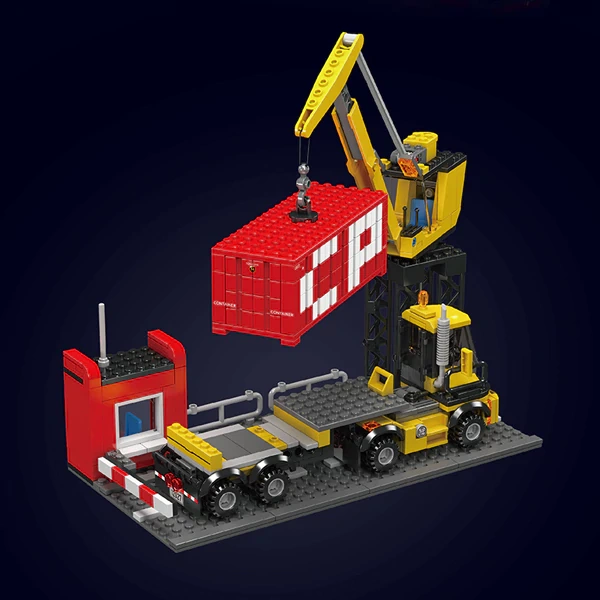 [With Motor] MouldKing 12027S EMD SD40-2 Diesel Locomotive Technic
