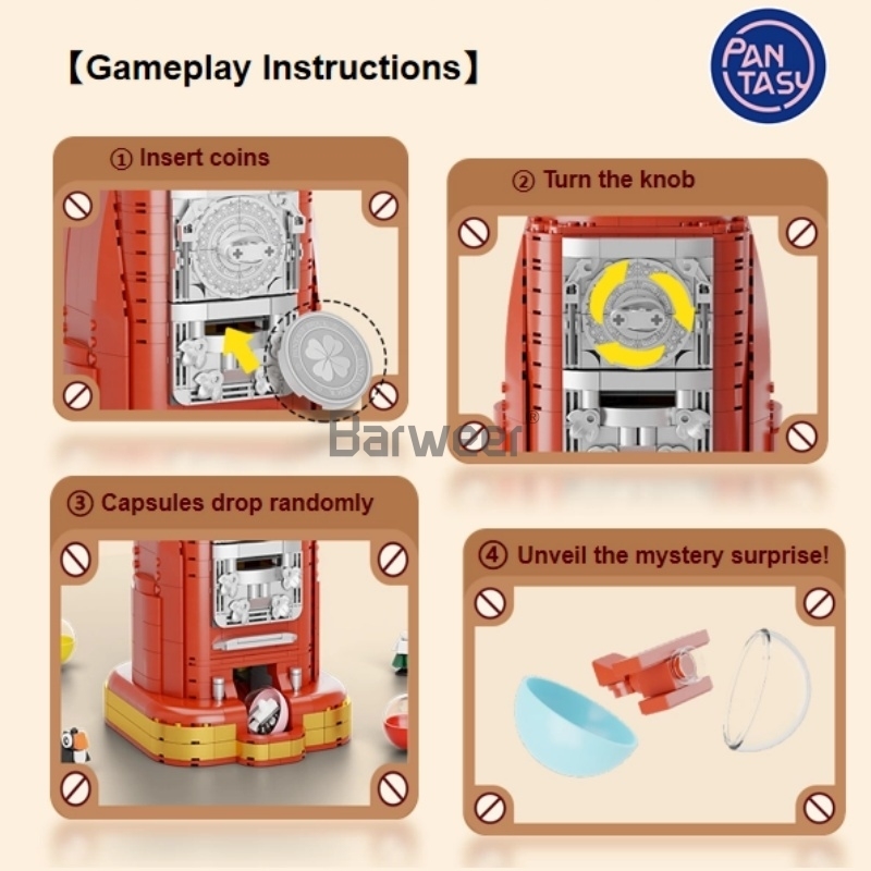 Pantasy 85016 Gumball Machine Creator Expert