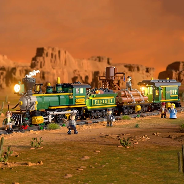 [Pre-sale] FunWhole F9036 Western Train Technic