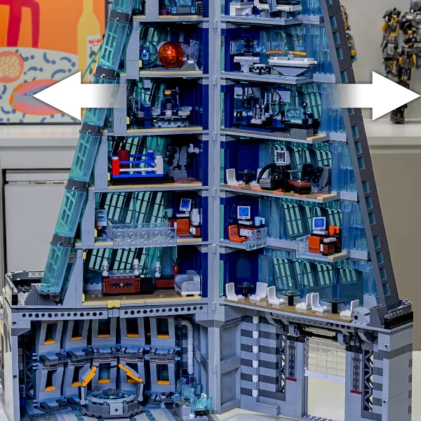 [Pre-sale] MOC 55120 Avengers Tower Hero Tower US Warehouse Express