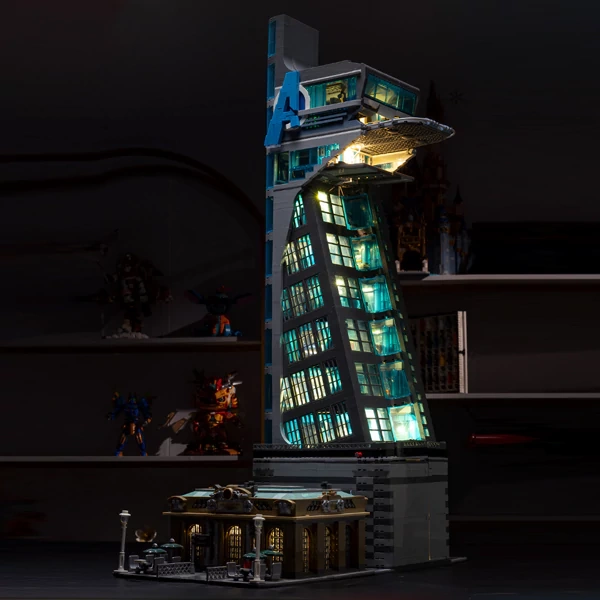 [Pre-sale] MOC 55120 Avengers Tower Hero Tower US Warehouse Express