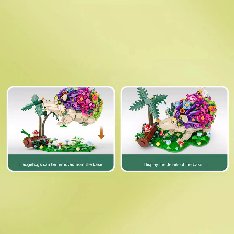 DK 6018 Hedgehogs Foraging For Food Creator Expert