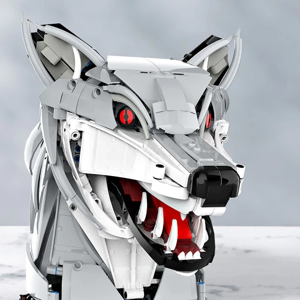 DK 5014 Wolf Head Ornaments Hangable wall Creator Expert