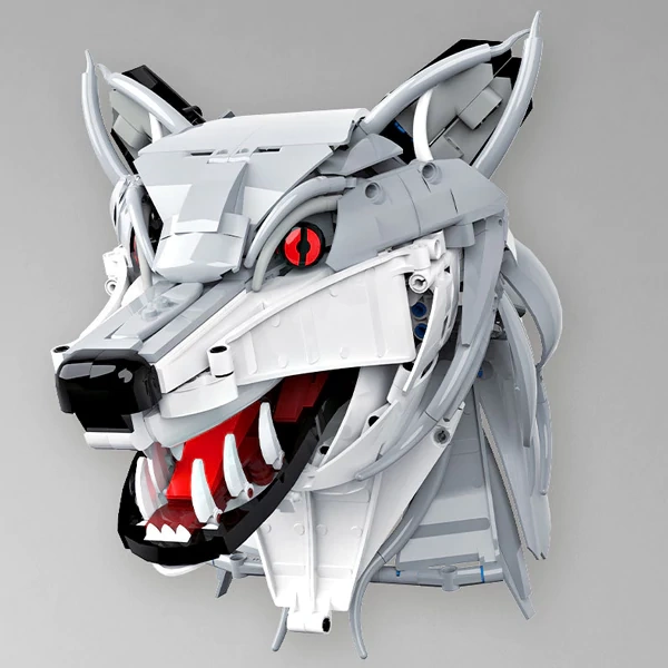 DK 5014 Wolf Head Ornaments Hangable wall Creator Expert