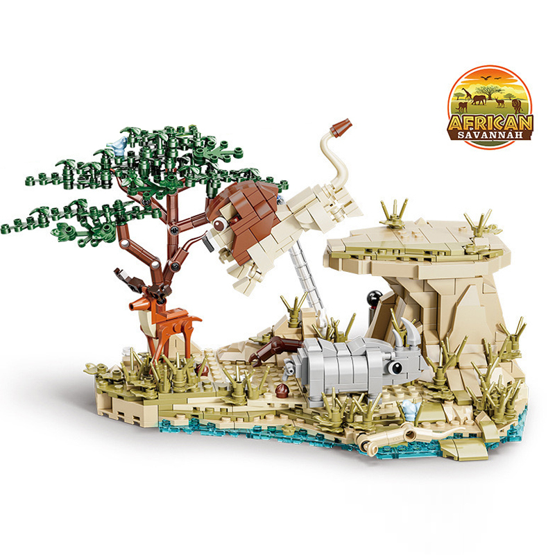 [Pre-sale] DK 6025 Tropical Grasslands Creator Expert US Warehouse Express
