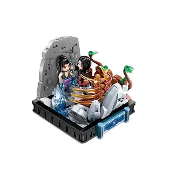 LEGO MOC Keeppley Naruto：Shippūden Four Scene Movie