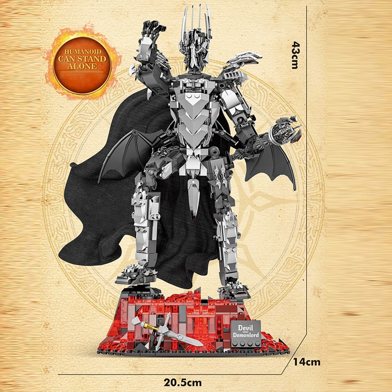 [Pre-sale] DK 6007 The Lord of the Rings Sauron mecha Movie & Game US Warehouse Express