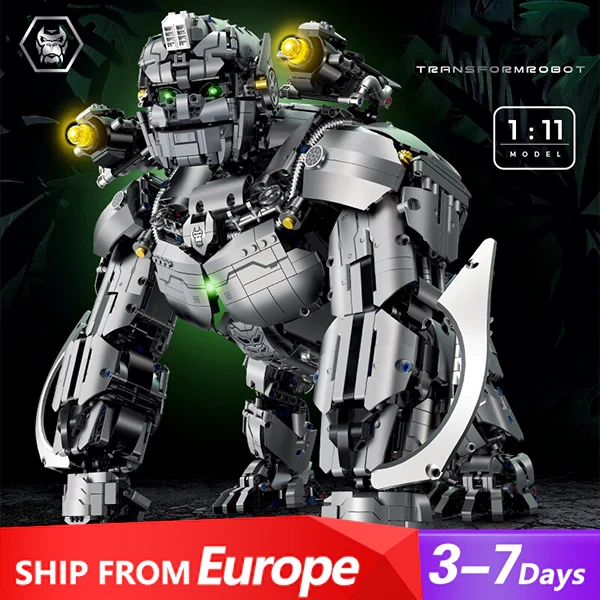[Pre-sale] Guly 80501 Transform Robot Super King Kong Movie & Game Europe Warehouse Express
