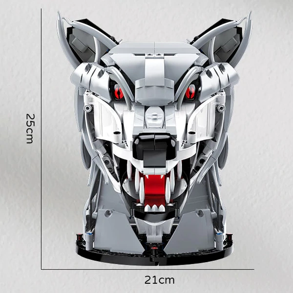 DK 5014 Wolf Head Ornaments Hangable wall Creator Expert