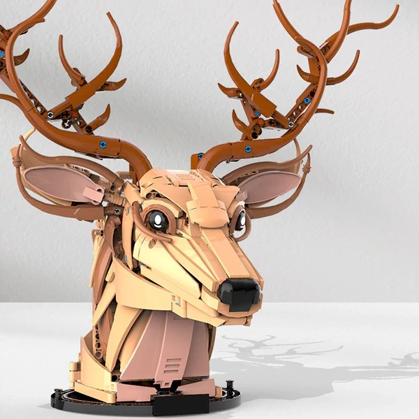 [Pre-sale] DK 5013 Deer Head Ornaments Hangable wall Creator Expert US Warehouse Express