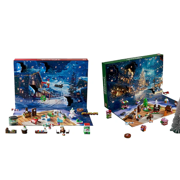 [Pre-sale] [With Original Box] MouldKing Christmas Advent Calendar Blind Box Poke Box Christmas