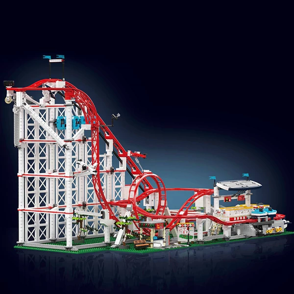 [With Motor] MouldKing 11014 Roller Coaster Creator Expert