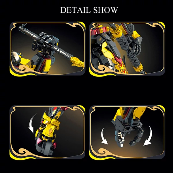 [Pre-sale] Leyi 62073 Black Myth Wukong Mecha Game