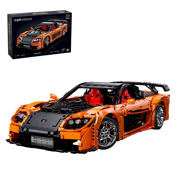 [With Motor] CaDA C61502 1:8 Fast & Furious Han's Mazda RX-7 VeilSide Fortune Technic