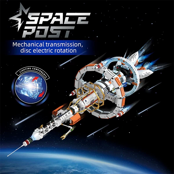 LEGO MOC KAIYU K96155 Space Station Technic