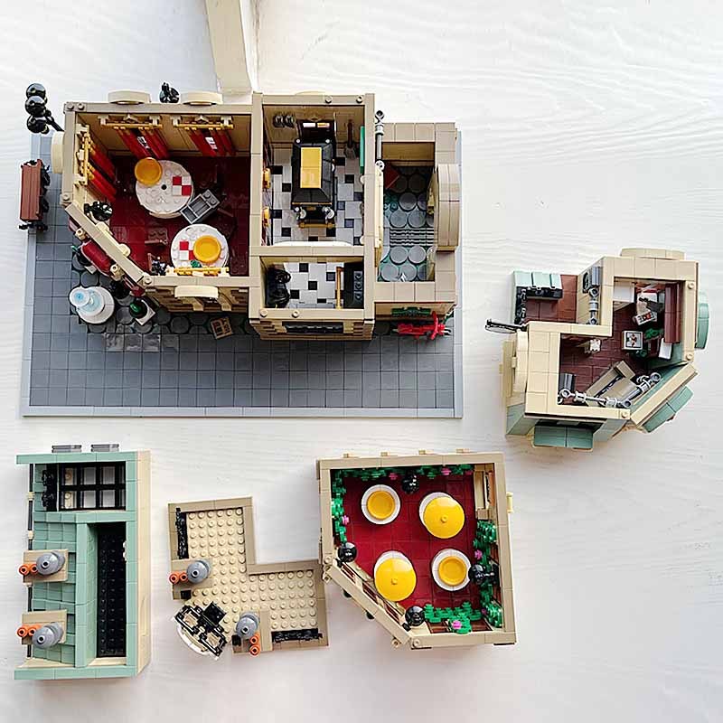[Deal] XMORK 10212 Ratatouille Gusteau's Parisian Restaurant Modular Buildings