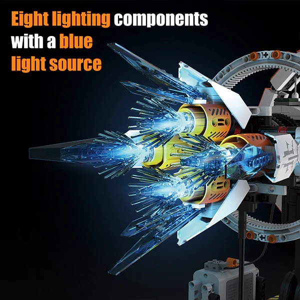 LEGO MOC KAIYU K96155 Space Station Technic