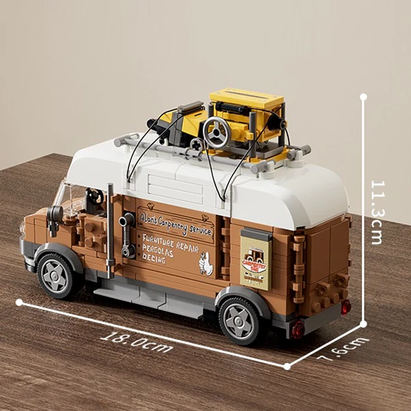 FunWhole F9030 Alan's Carpentry Truck Technic