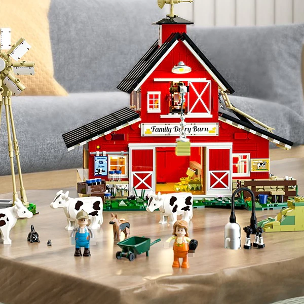 FunWhole F9037 Cow Barn Modular Buildings