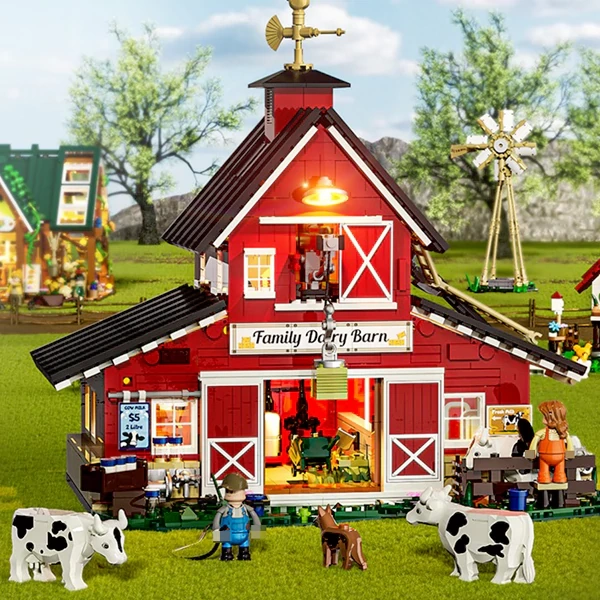 FunWhole F9037 Cow Barn Modular Buildings