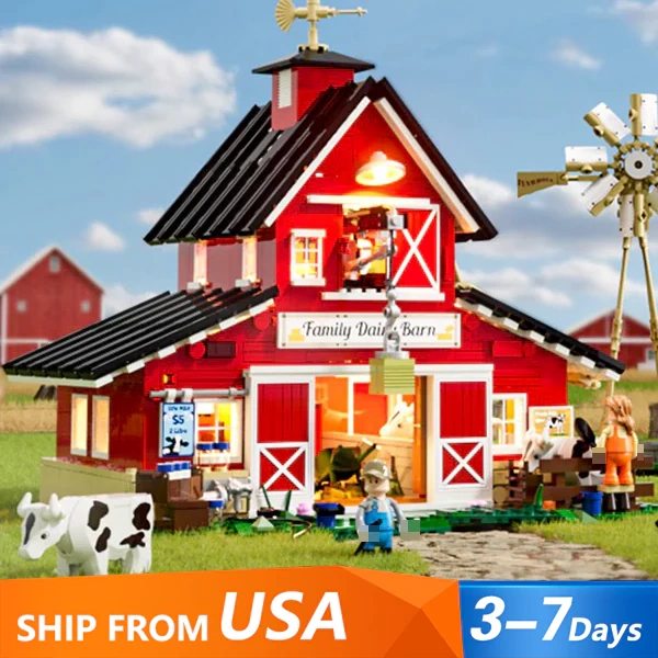 [Pre-sale] FunWhole F9037 Cow Barn Modular Buildings US Warehouse Express