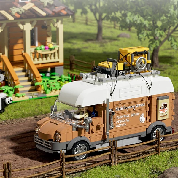 FunWhole F9030 Alan's Carpentry Truck Technic