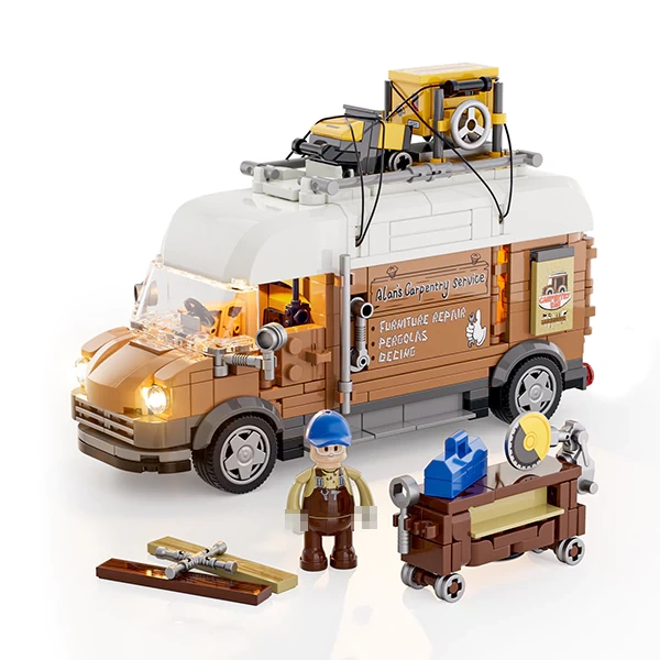 FunWhole F9030 Alan's Carpentry Truck Technic