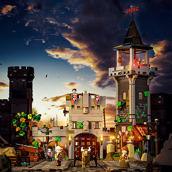 FUNWHOLE F9027 Medieval Watchtower Modular Buildings