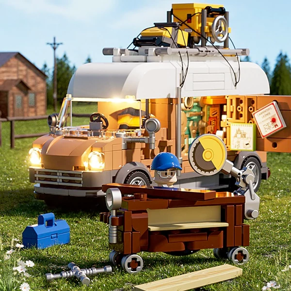 FunWhole F9030 Alan's Carpentry Truck Technic
