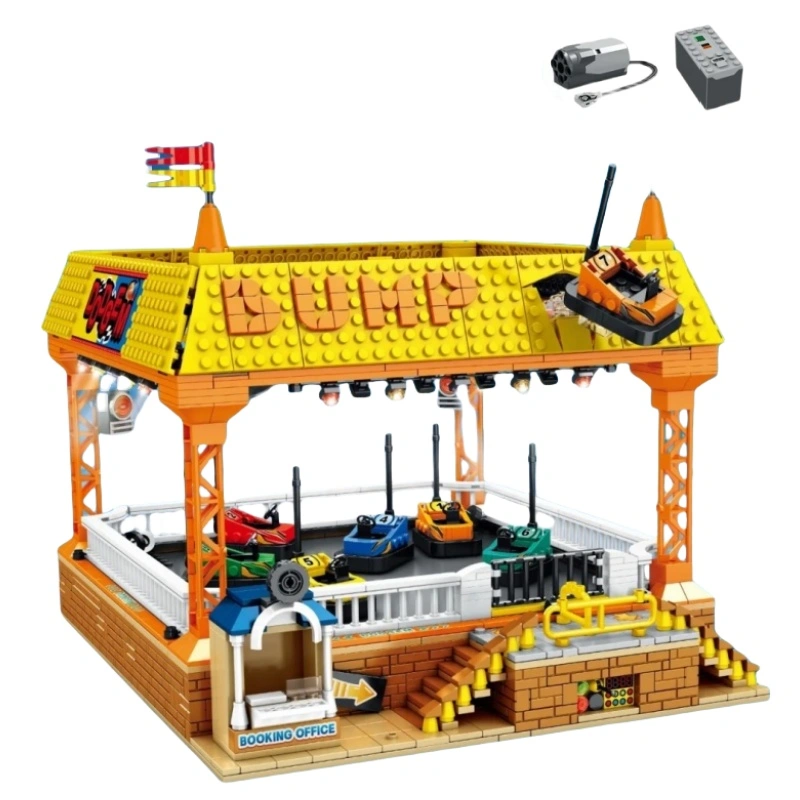 [Pre-Sale] [With Motor] CBOX JD037 Amusement Park：Bumper Car Modular Buildings