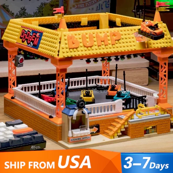 [Pre-sale] [With Motor] CBOX JD037 Amusement ParK Bumper Car Modular Buildings US Warehouse Express