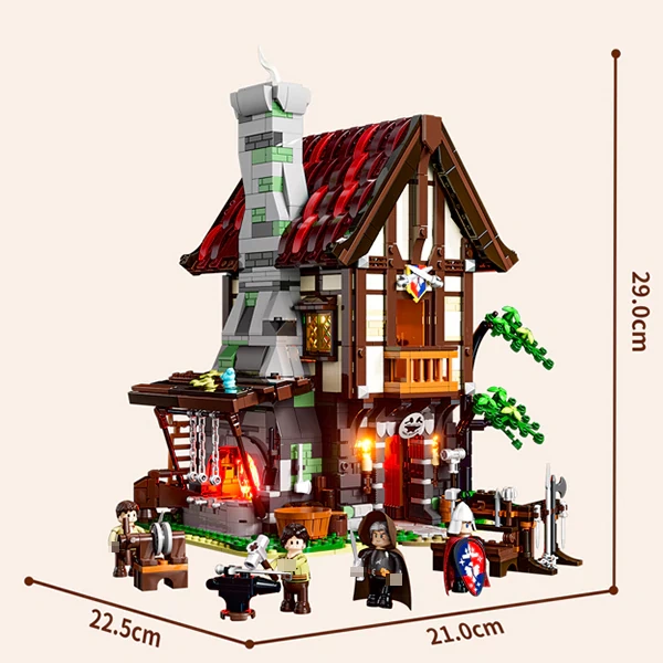 FunWhole F9040 Medieval Forging Workshop Modular Buildings