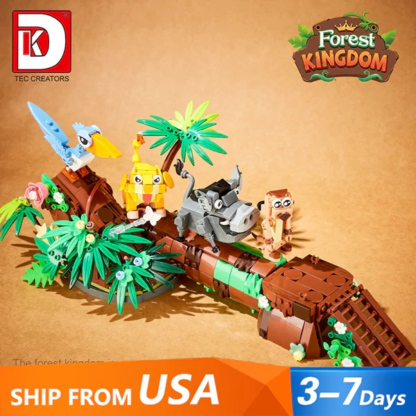 [Pre-sale] DK 6028 Forest Kingdom Movie US Warehouse Express