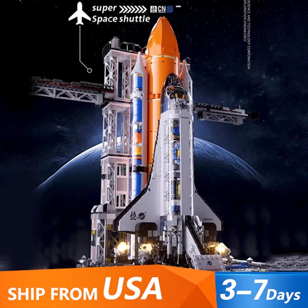 [Pre-sale] JAKI 8513 Super Space Shuttle Technic US Warehouse Express