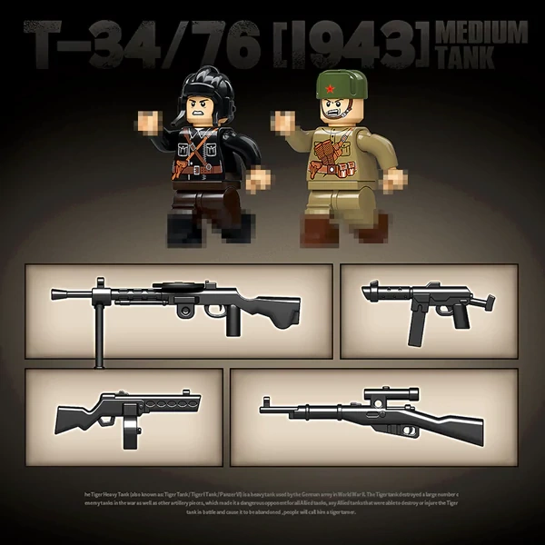 [Pre-sale] Quanguan 100297 T-34/76 [1943] Medium Tank Military