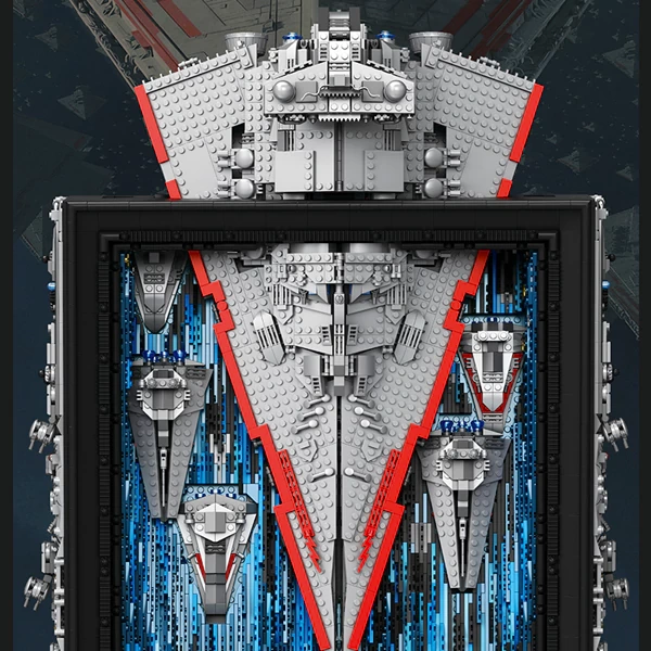 [Pre-Sale] ReoBrix 99007 Star Revenge Spacecraft Battle 3D Mural Movie