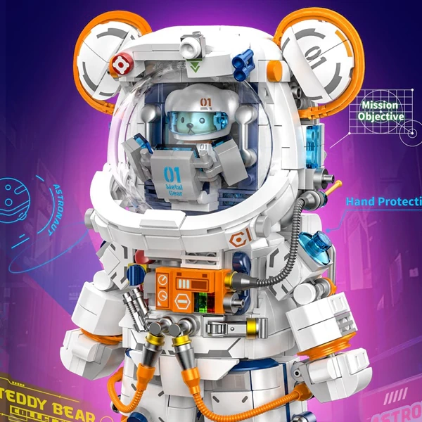 Inbrixx 881302 Teddy Overloads The Space Bear Creator Expert